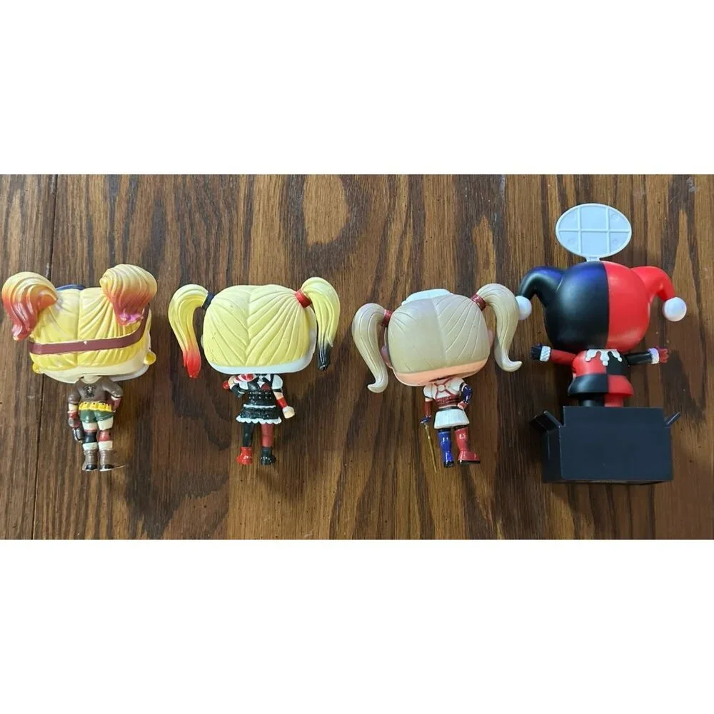 Funko Pop Lot Of 4 Harley Quinn‎ Figures